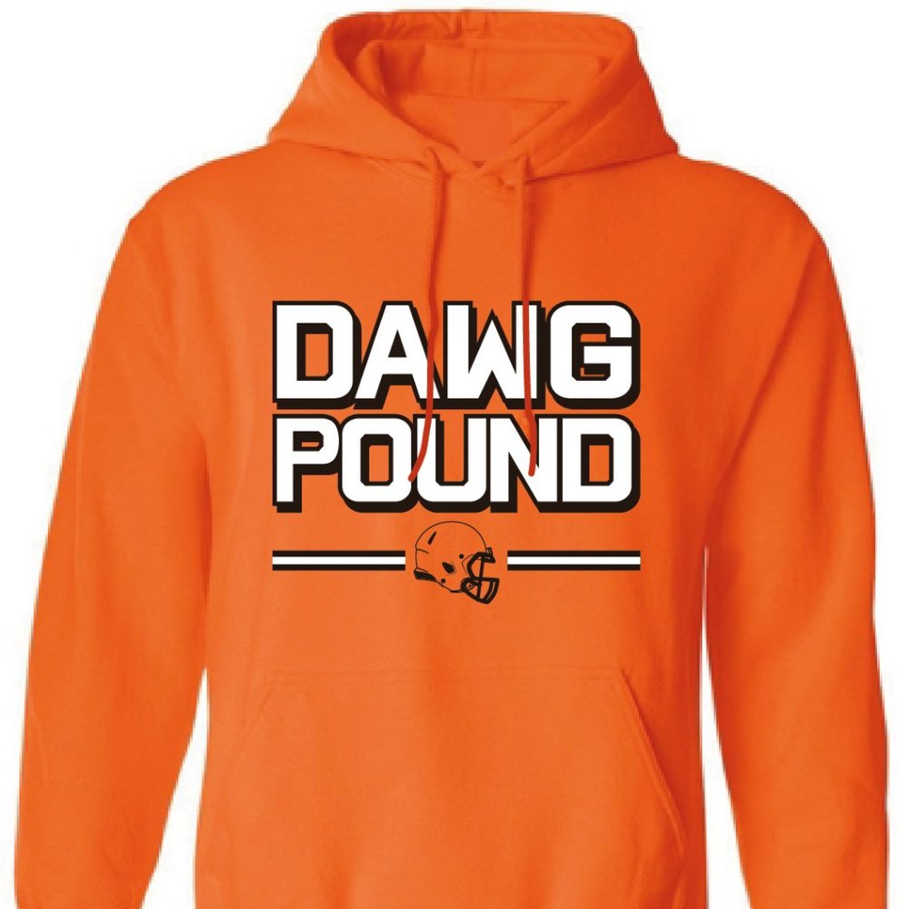 Cleveland Browns Dawg Pound Hooded Sweatshirt Hoodie